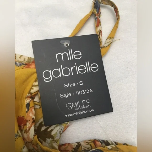 Mlle Gabrielle Yellow Maxi Dress - Picture 8 of 11